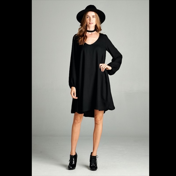 Keyhole swing dress - Picture 2 of 3